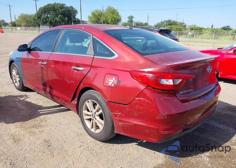2016 Hyundai Sonata Se z USA, uszkodzony, nr VIN 5NPE24AF0GH278095